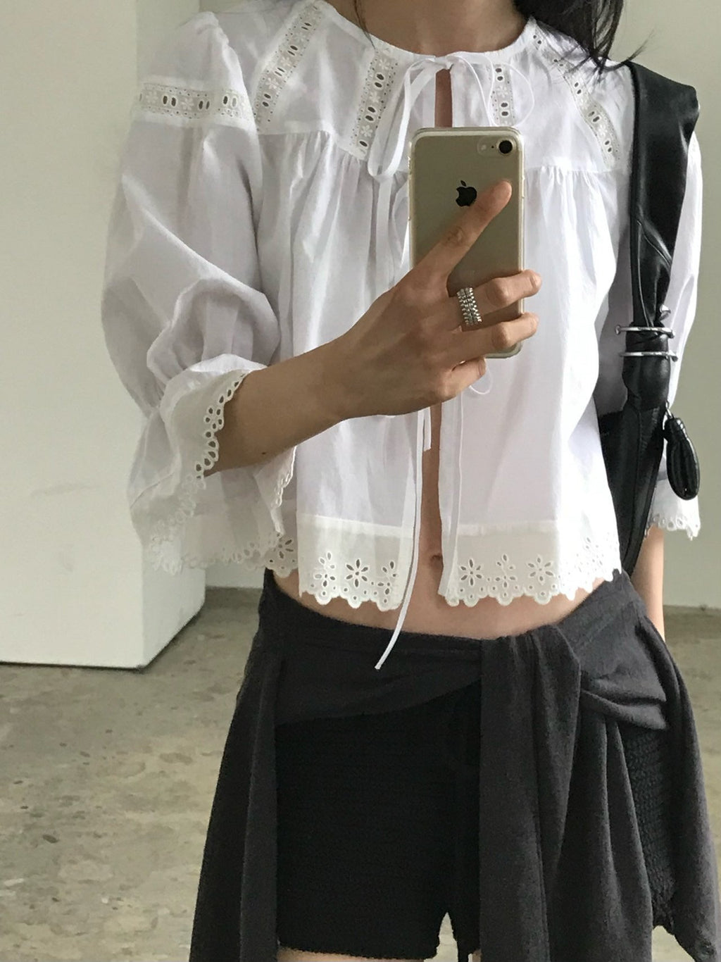 Tie Front Blouse