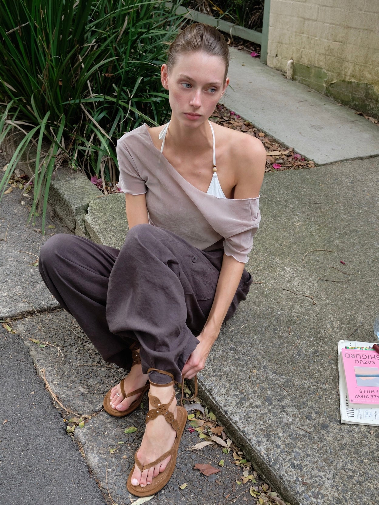 Viscose Linen Pants