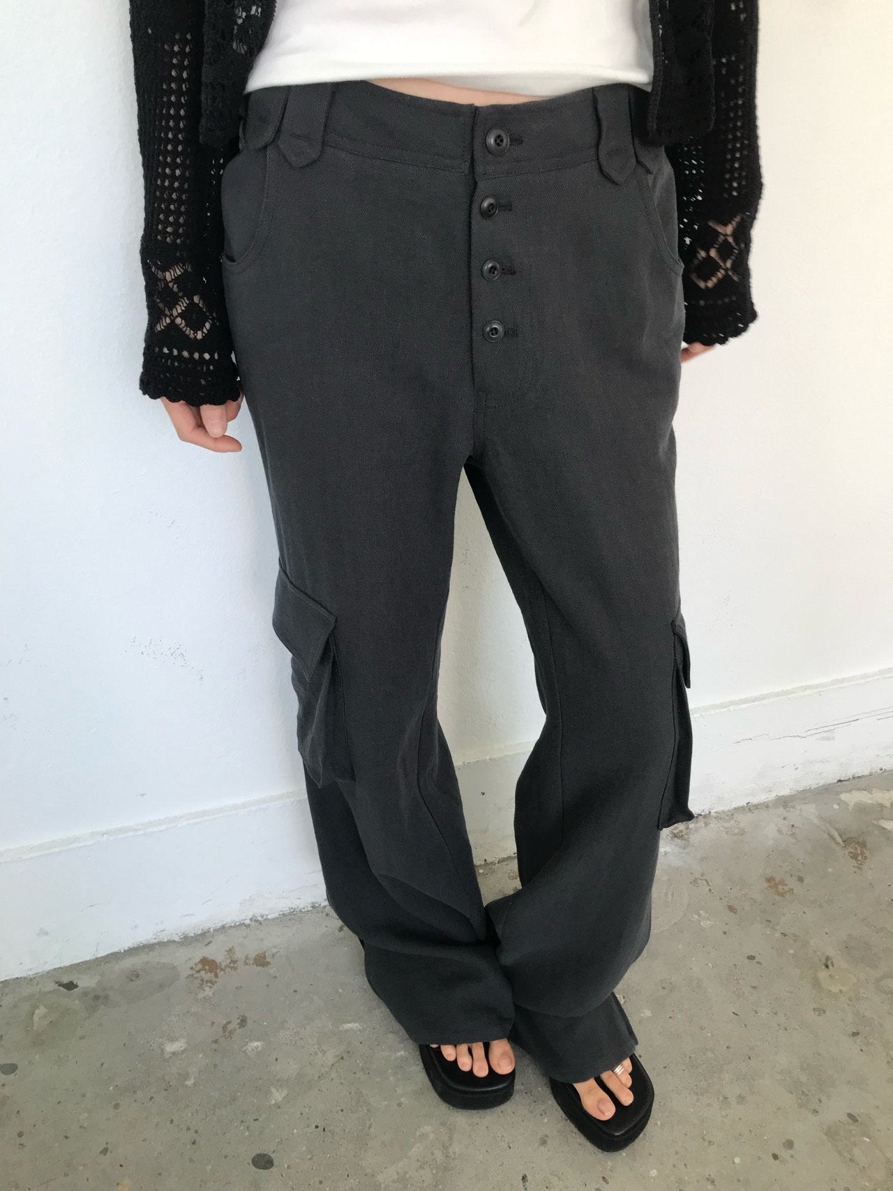 Oat Cargo Pants