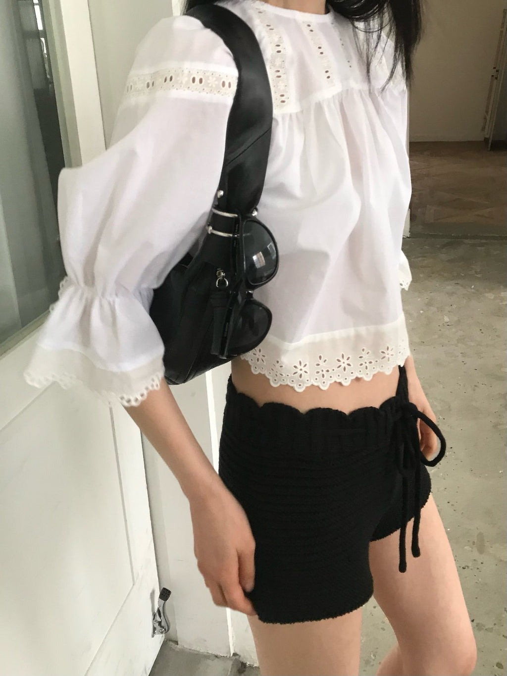 Tie Front Blouse