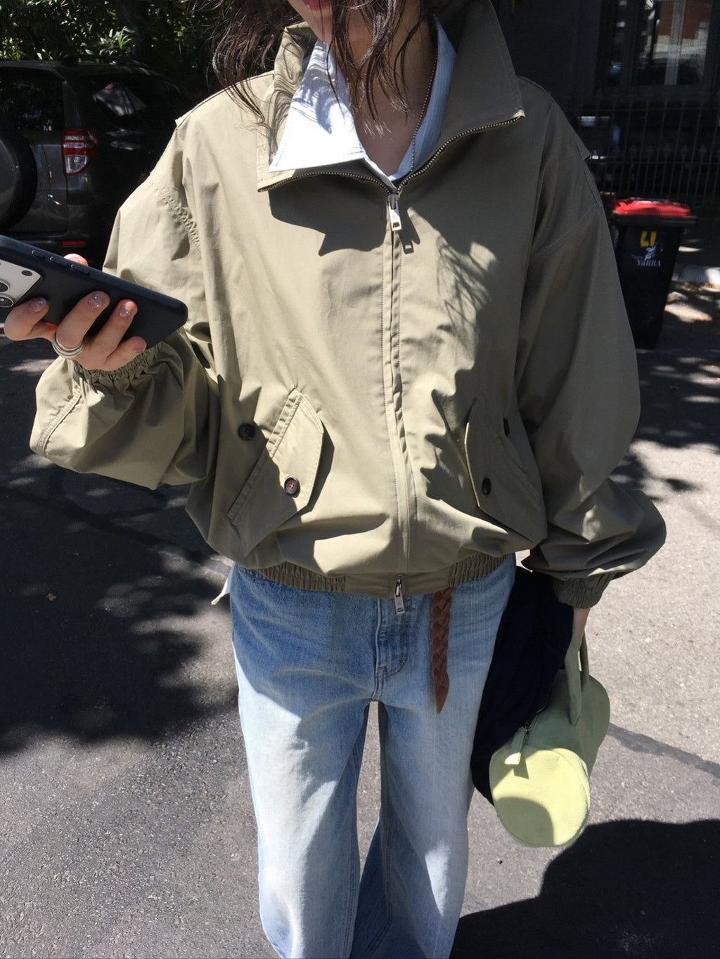 Soft Bomber Jacket
