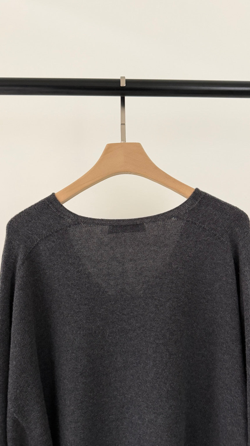 Spring V-Neck Cashmere Knit