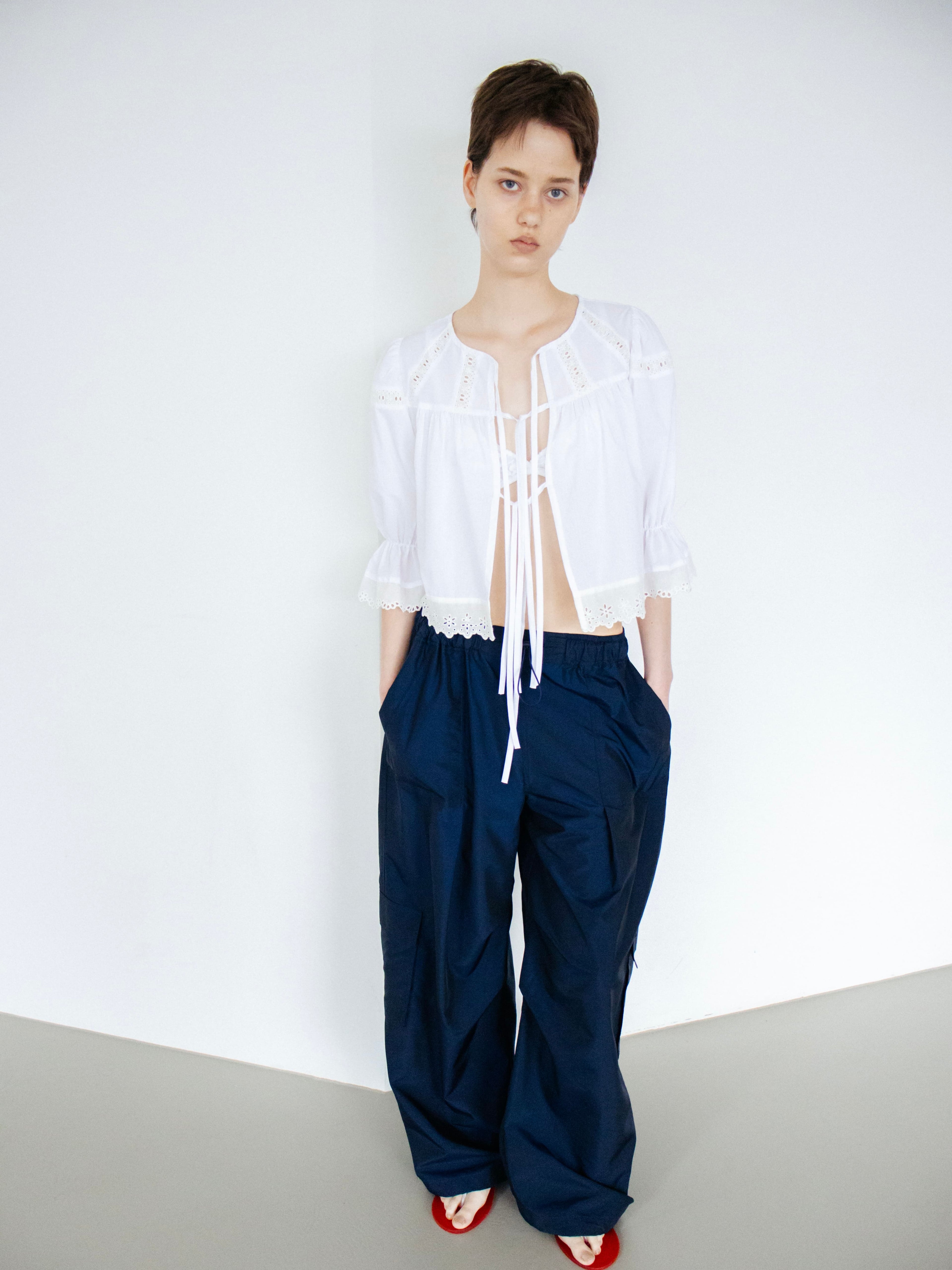 Tie Front Blouse