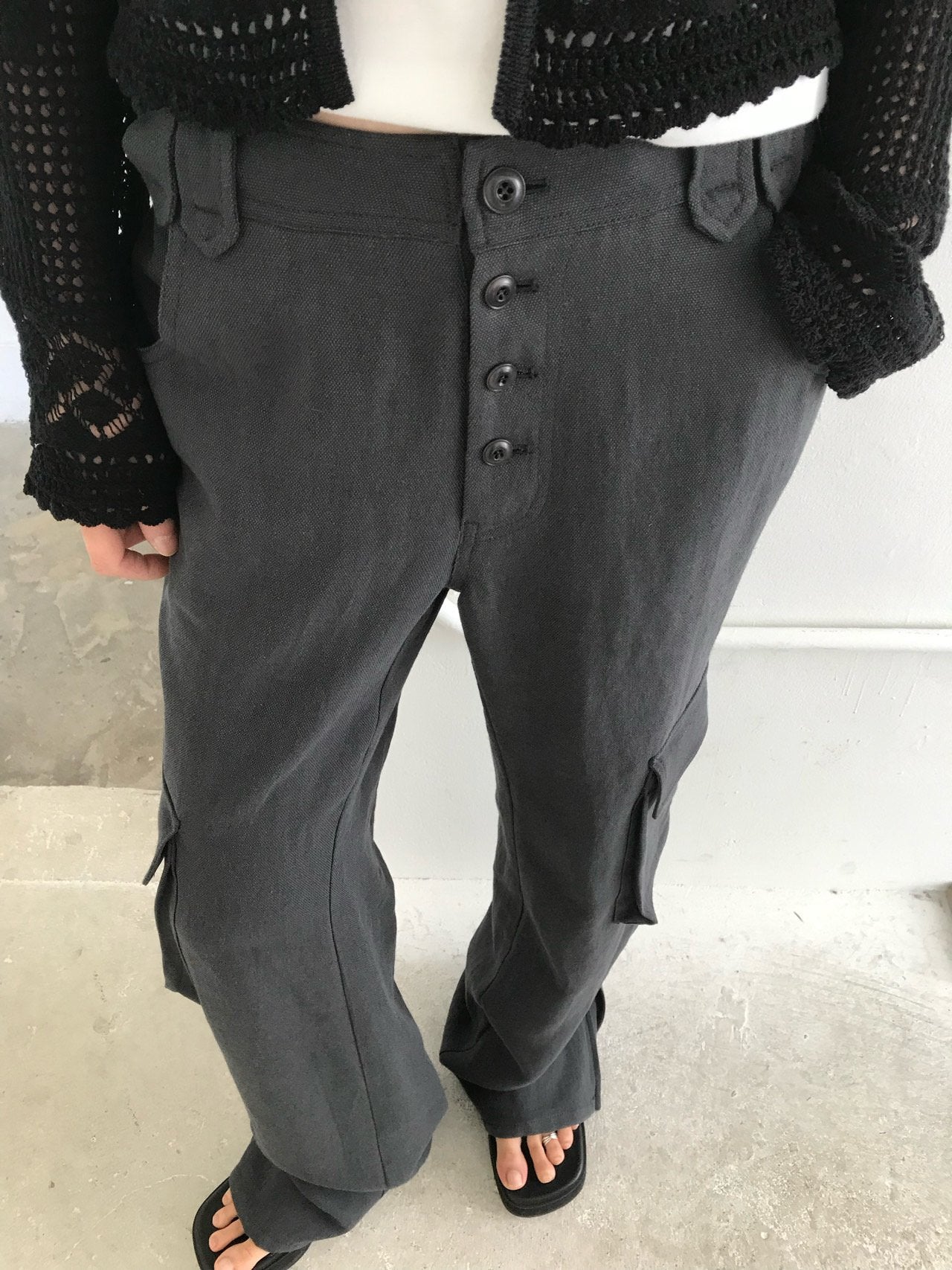 Oat Cargo Pants