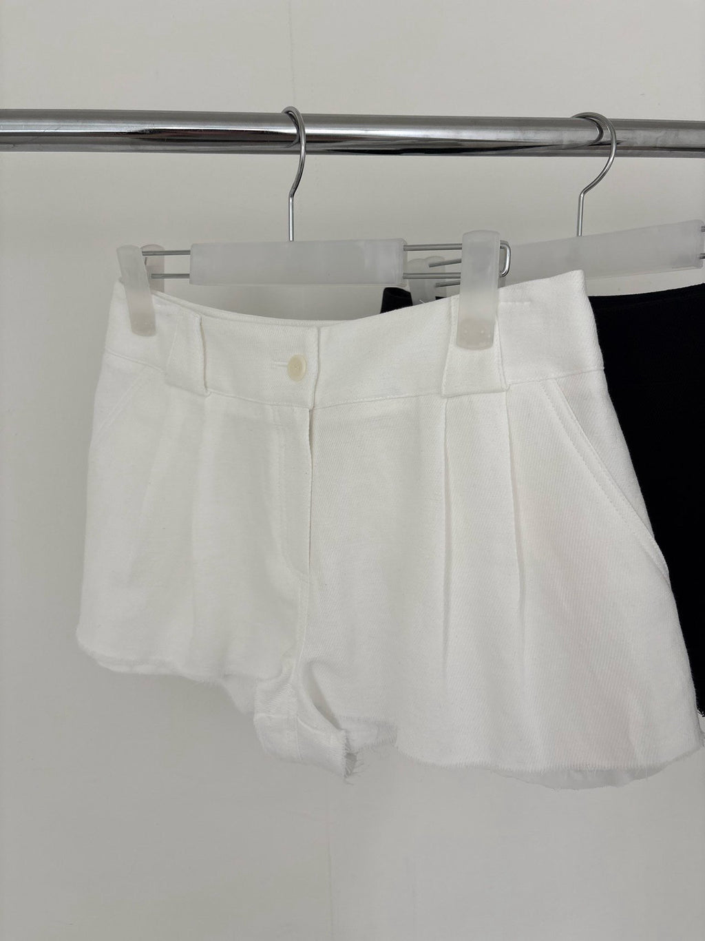 Raw Hem Shorts