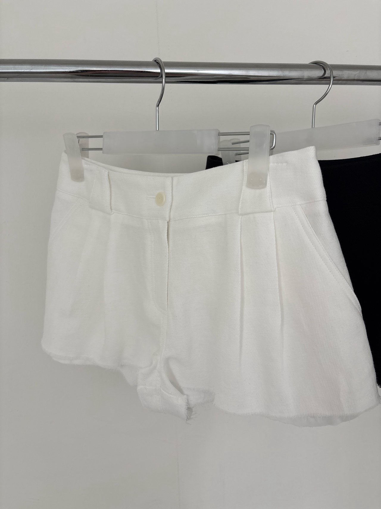 Raw Hem Shorts