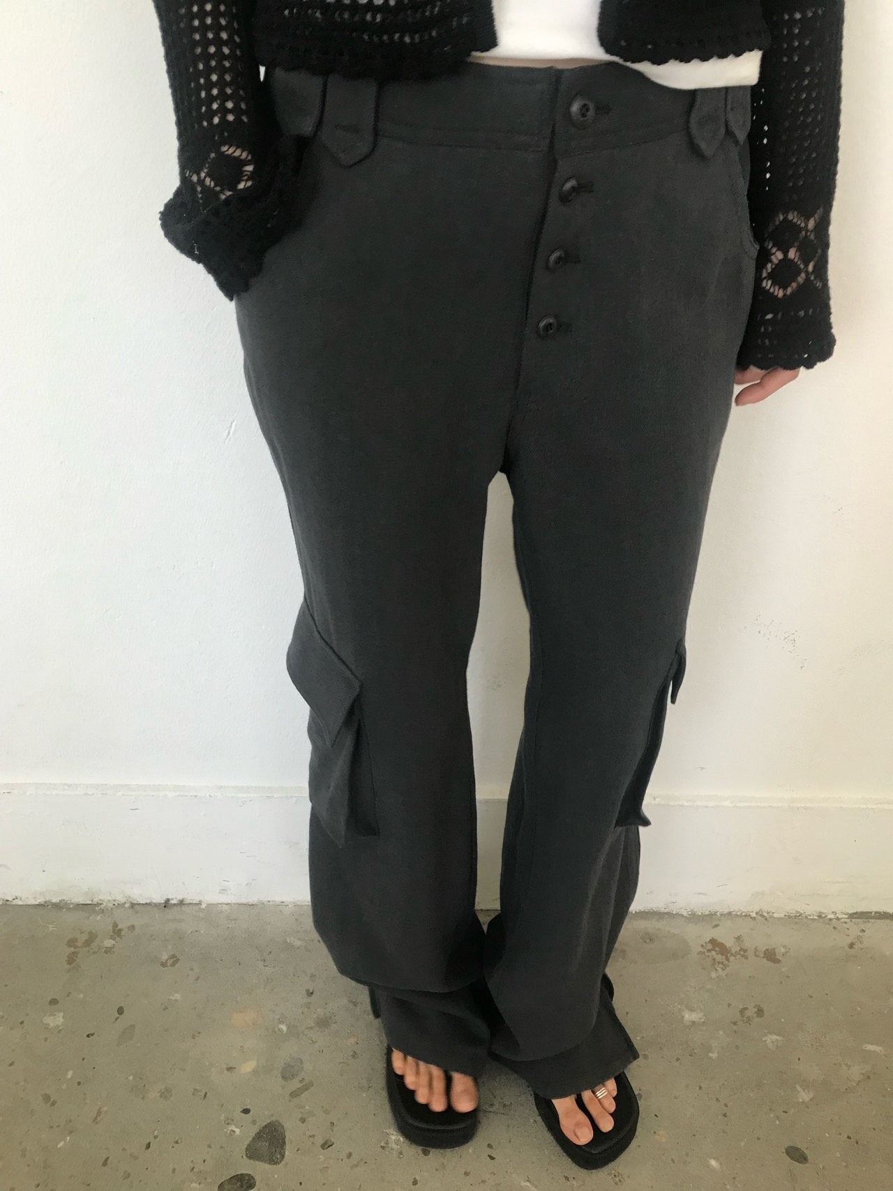 Oat Cargo Pants