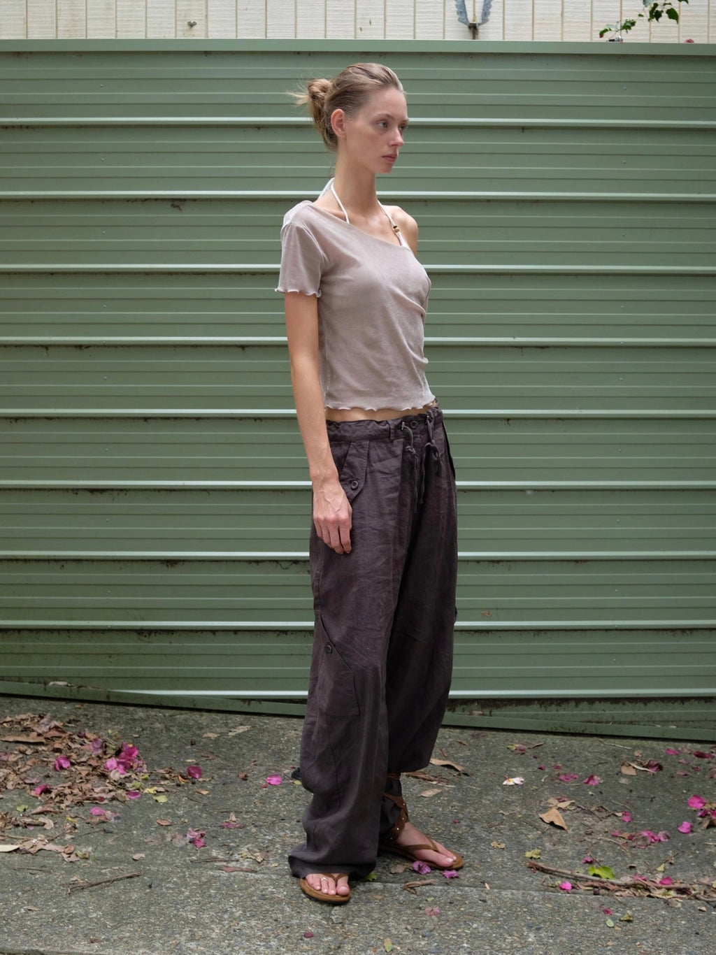 Viscose Linen Pants