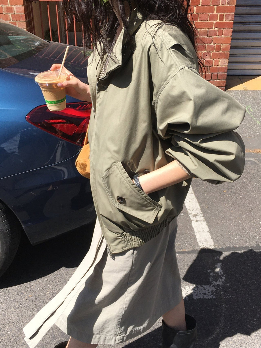 Soft Bomber Jacket