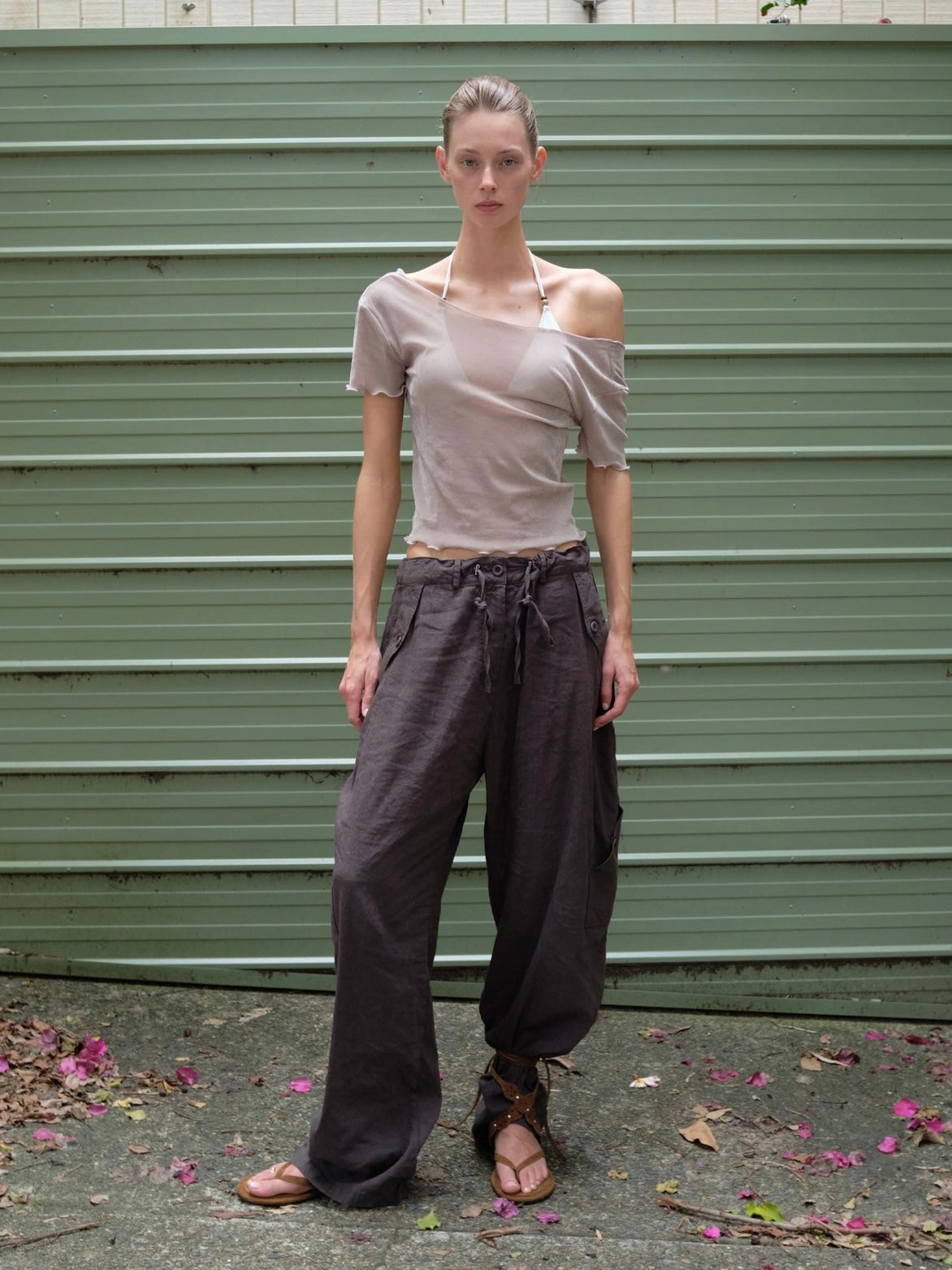Viscose Linen Pants