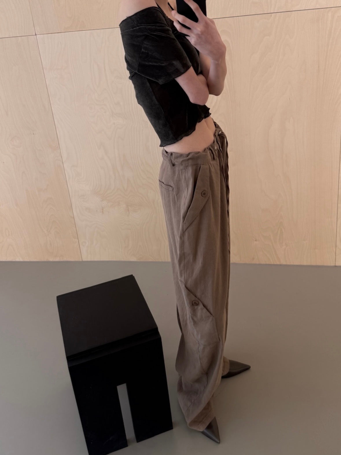 Viscose Linen Pants