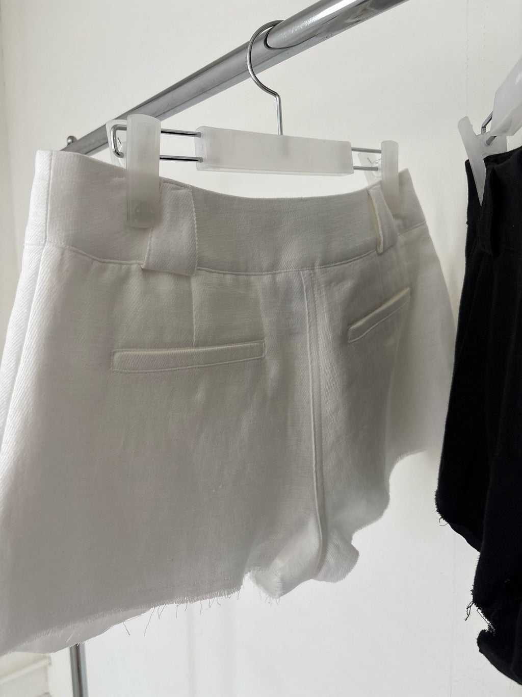 Raw Hem Shorts
