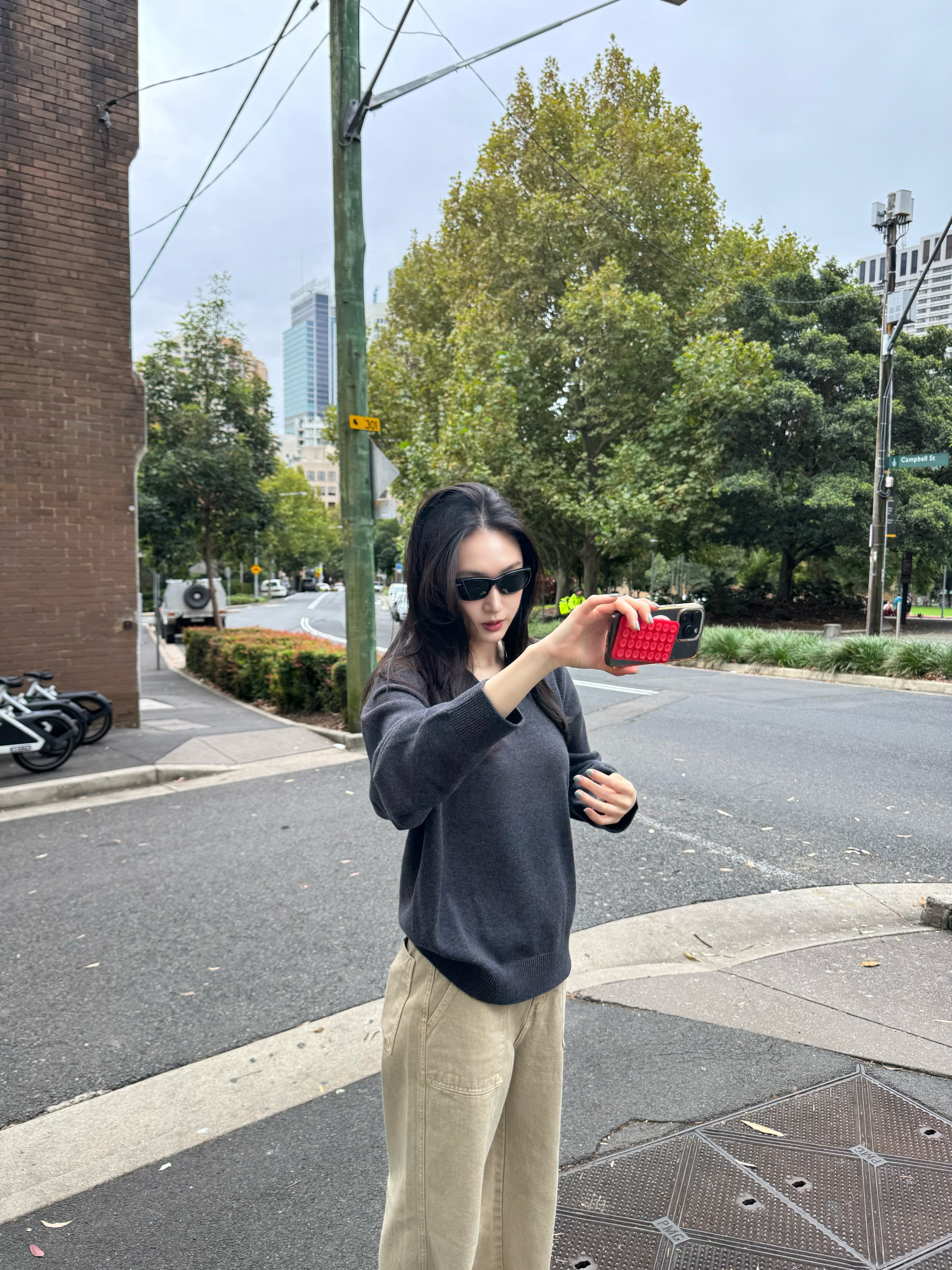 Spring V-Neck Cashmere Knit