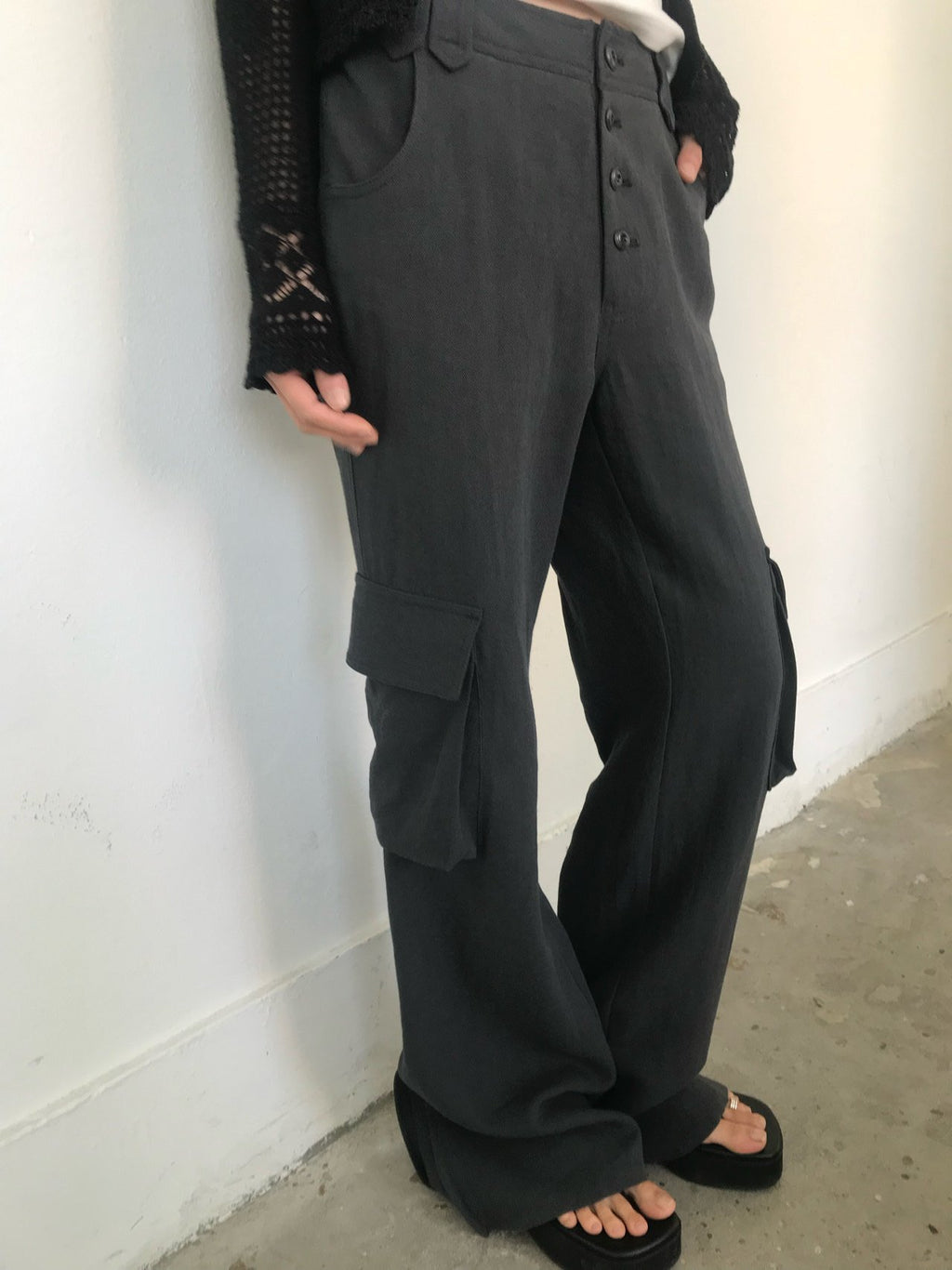 Oat Cargo Pants