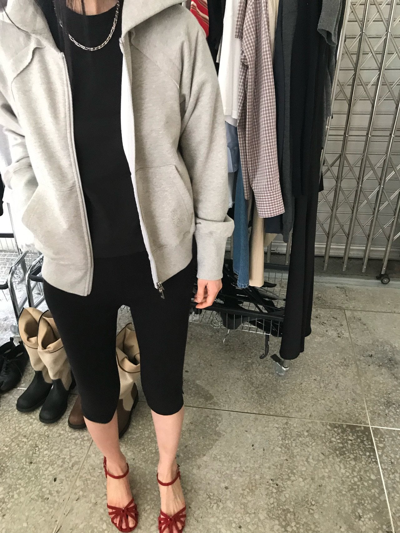 Knit Capri Pants