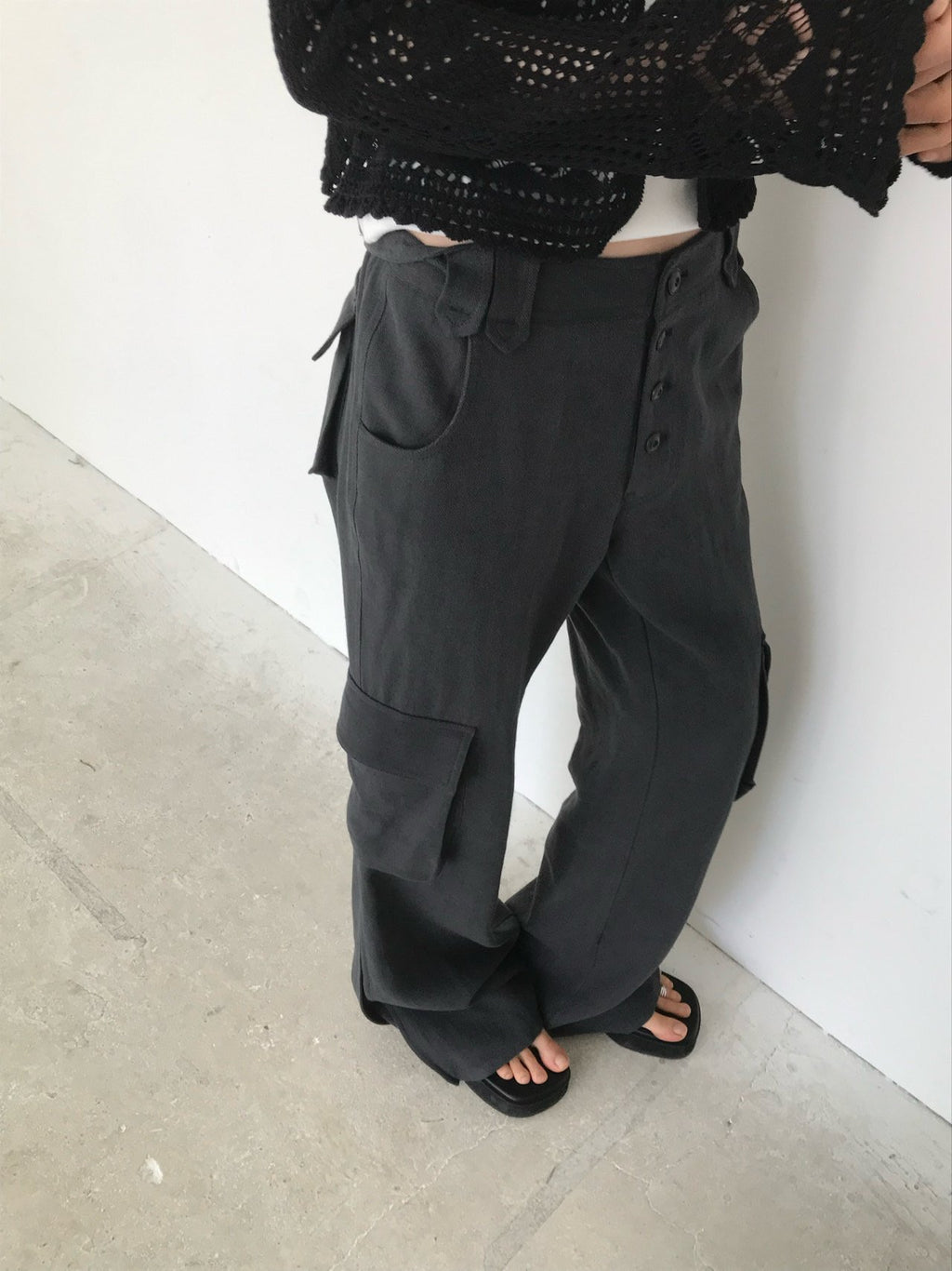 Oat Cargo Pants