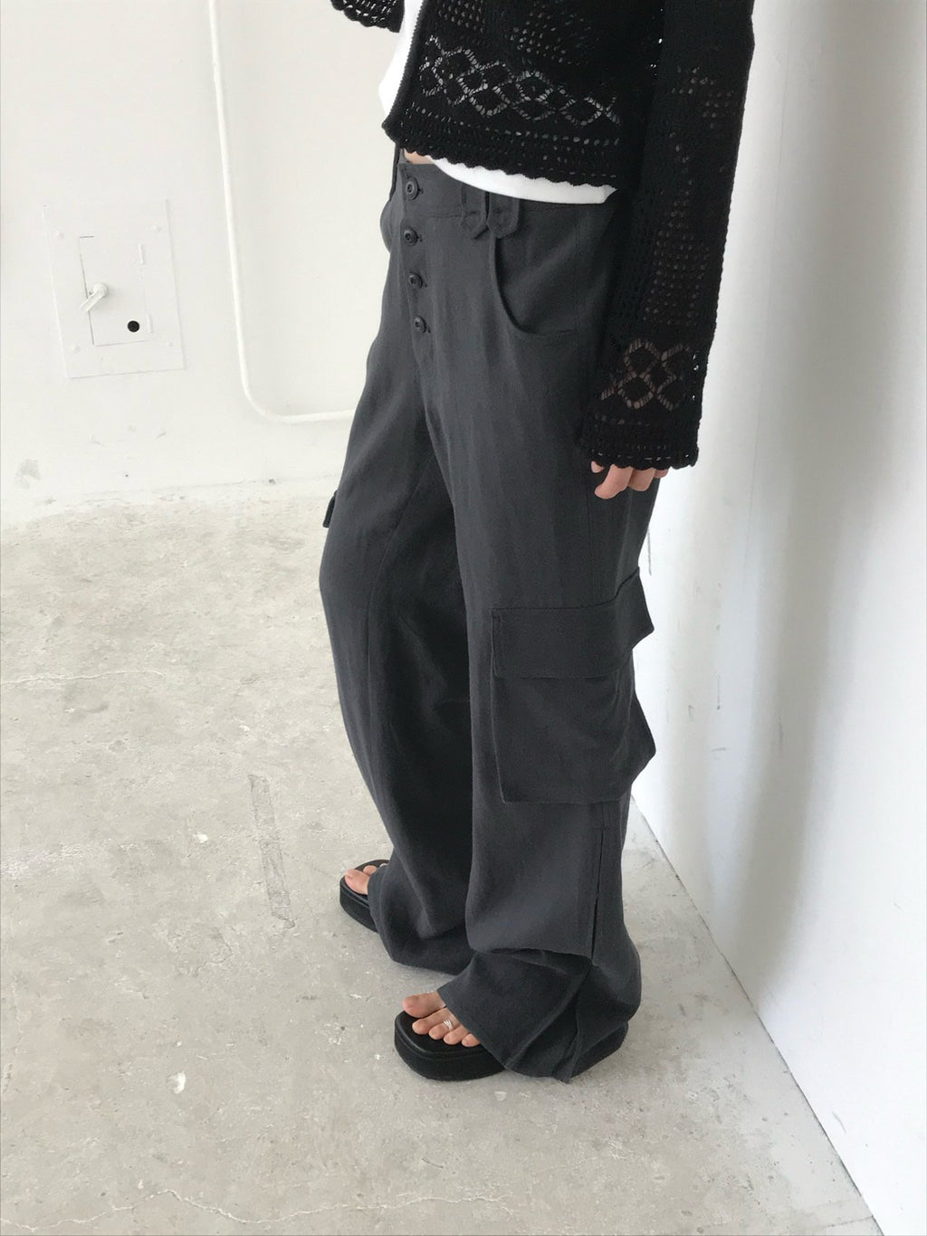Oat Cargo Pants