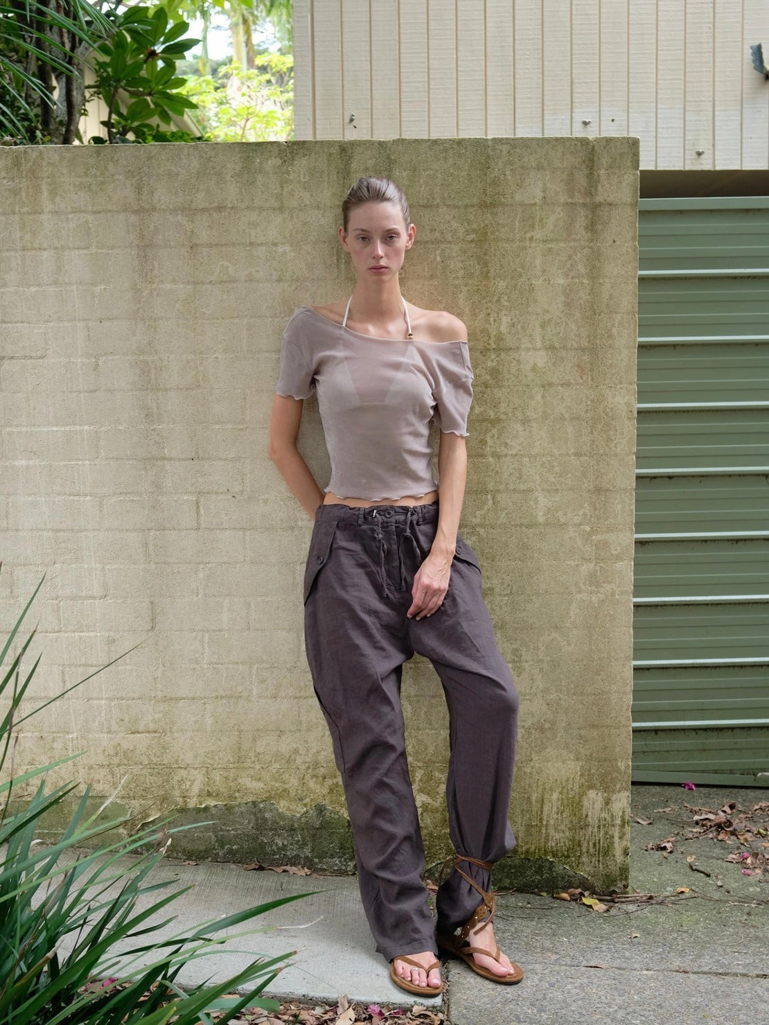Viscose Linen Pants
