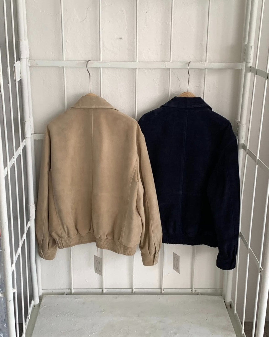 Plain Suede Jacket